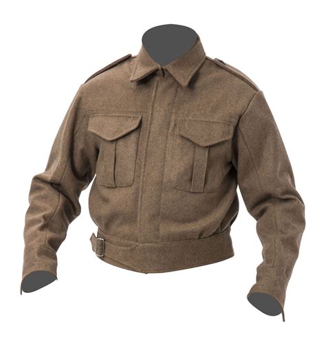 Ww2 British Army Pattern 37 Battle Dress Blouse Reproduction Ww1 And
