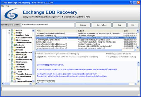 Pds Exchange Edb Recovery Download Recover Edb Files With Ease Or