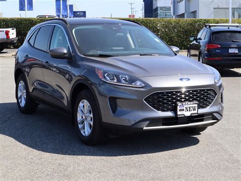 2021 Ford Escape Se Carbonized Grey 15l Ecoboost® Engine With Auto