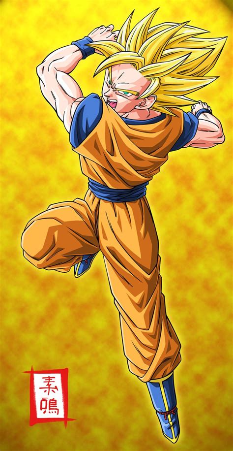 Goku Ssj2 By Snakou Goku Dragon Ball Z Dragon Ball Gt