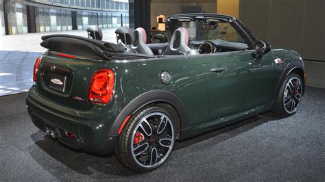 2016 Mini John Cooper Works Convertible Debuts In New York