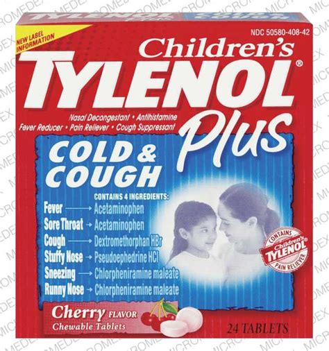 Tylenol Cold Plus Cough Childrens