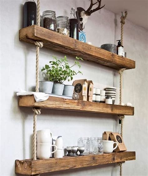 22 Diy Hanging Shelves And Decoration Ideas The Creatives Hour