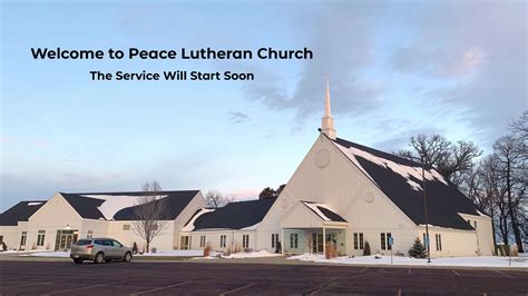 Peace Lutheran Church Service Peace Lutheran Church Service By