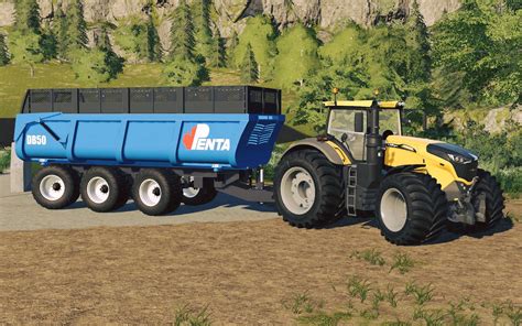 Penta Db 50 Trailer V10 Fs19 Farming Simulator 19 Mod Fs19 Mod