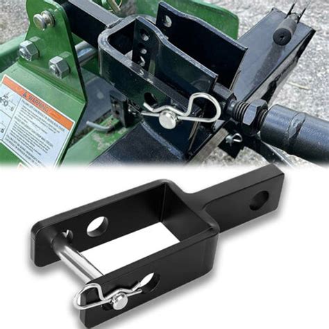 Versatile 3 Point Quick Hitch Adapter To Adjust Top Link Bracket For