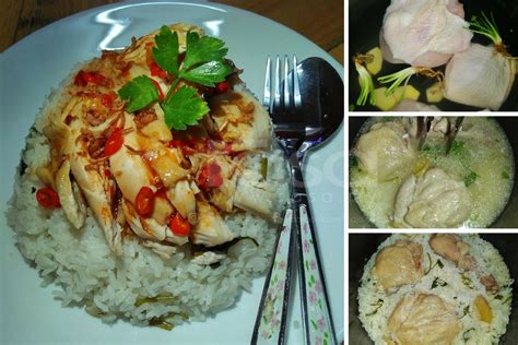 Resep dan cara membuat opor ayam padang. Resipi Nasi Ayam Thai Viral. Perghhh..Mudah & Sedap ...