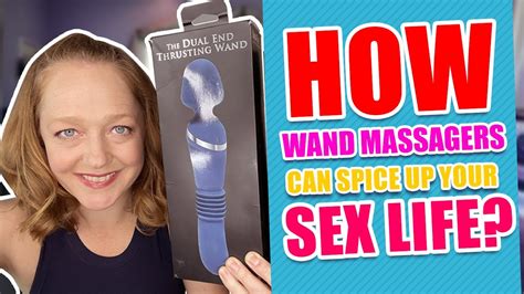 how wand massagers can spice up sex life rechargeable body wand massager reviews youtube