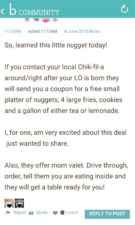 Is Chick Fil A Offering A Free Meal Promotion For Mothers Snopes
