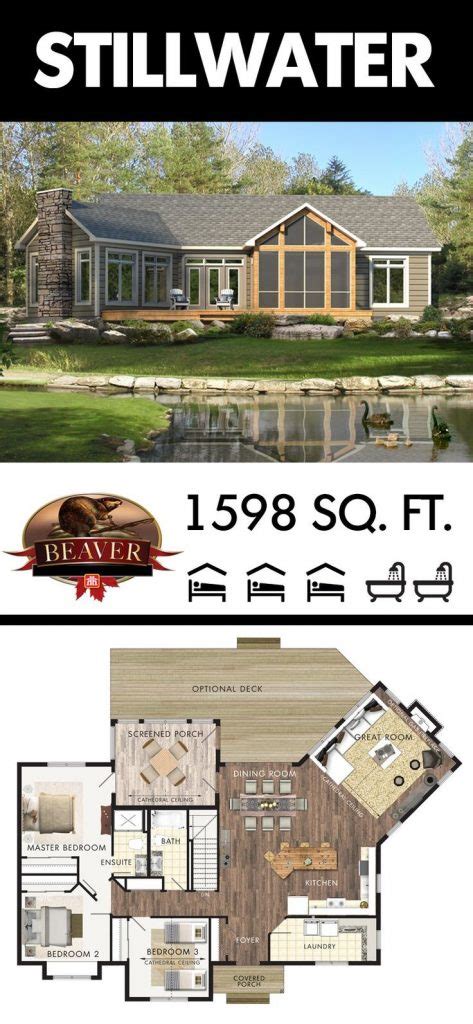 Lakefront House Lake House Floor Plans Crestwood Lake Waterfront Home