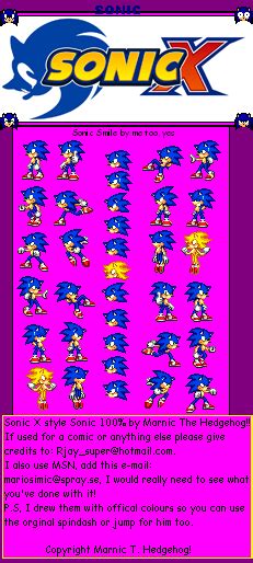 Custom Edited Sonic The Hedgehog Customs Manic The Sp