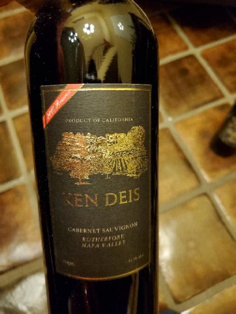 Wines that i'd like to try from their stocks: 2017 Ken Deis Cabernet Sauvignon Napa Valley Reserve, USA ...