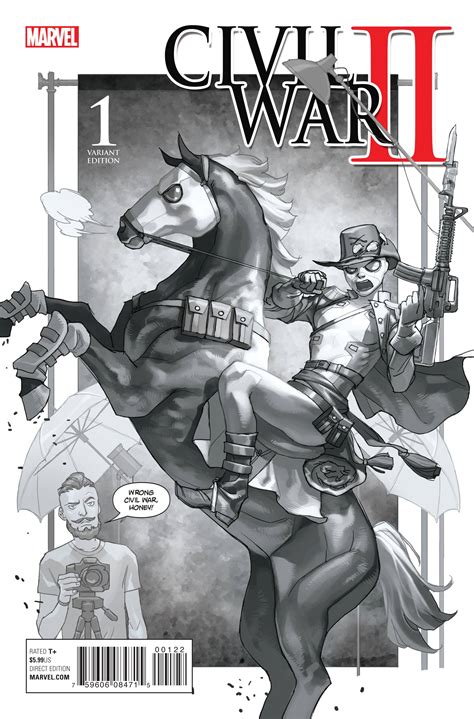 Civil War Ii 1 Premium Cover Fresh Comics