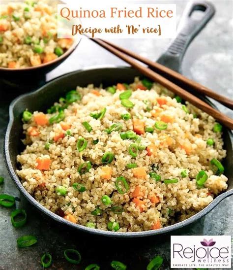Quinoa Fried Rice Recipe With No Rice Rejoice Wellness