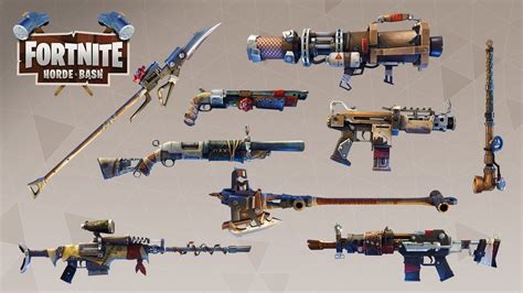 The data listed here is based on level 1 stats. Scavenger Weapons - Fortnite Wiki