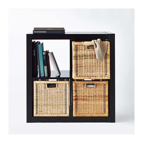 Check spelling or type a new query. BRANÄS Basket, rattan | Entertainment units, Kallax shelf ...