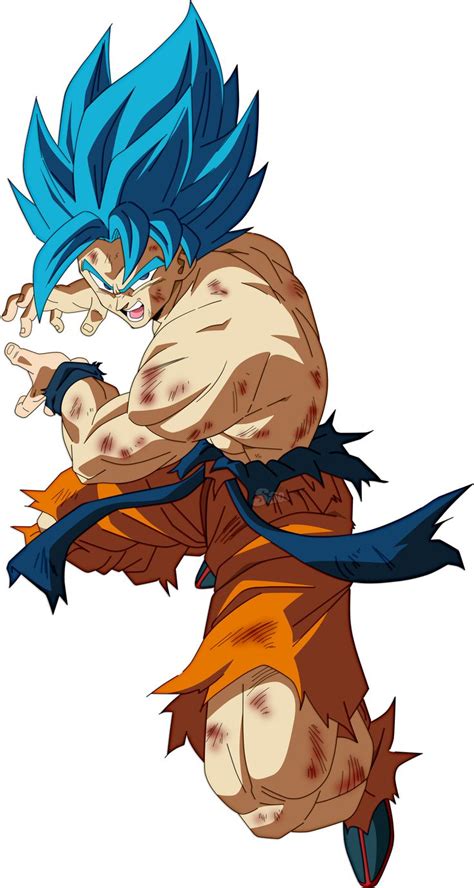 La raza saiyajin debería haberse extinguido por completo. GOKU SSJ BLUE - BROLY by SaoDVD on DeviantArt | Goku super ...