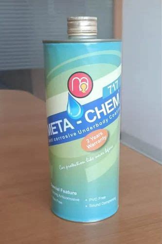 Meta Chem Underbody Anti Corrosive Coating Packaging Size L At