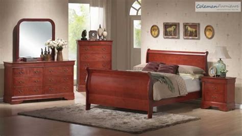 Louis Philippe Youth Cherry Bedroom Collection From Coaster Furniture