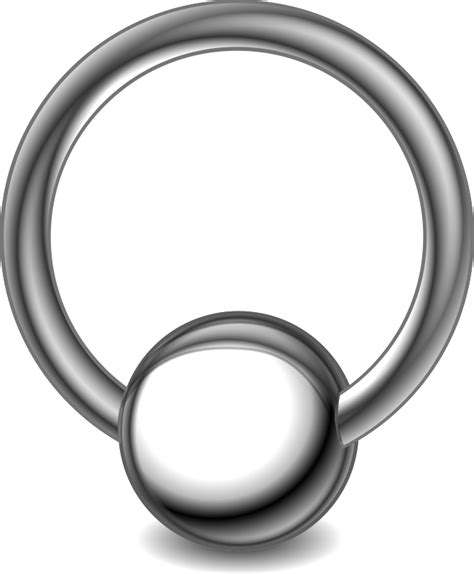 Septum Nose Ring Piercing PNG Clipart | PNG Mart png image