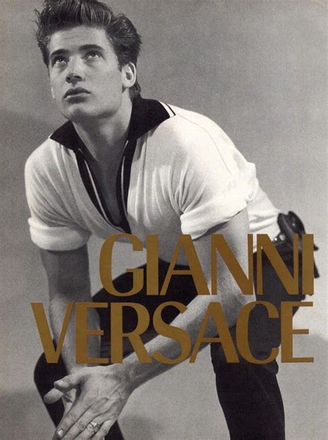 Old Gianni Versace Ad Shot By Bruce Weber Model Sasha Mitchell