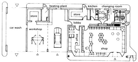 Gas Station Floor Plan