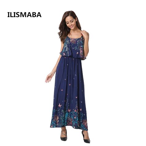 Ilismaba New Lady Fashion Sexy Summer Lotus Leaf Sleeveless Dress High Quality Chiffon Printing