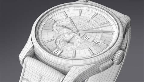 3d Model Watch On Behance