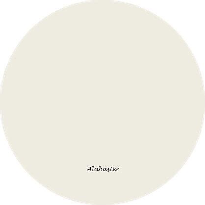 Color schemes that include alabaster. Popular Paint Color: Alabaster SW 7008 Sherwin Williams ...