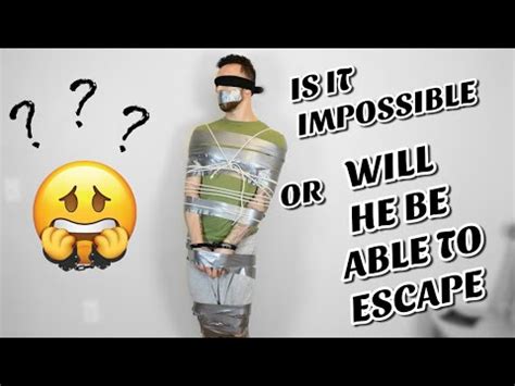 Handcuffed Ziptie Rope Duct Tape Escape Challenge Youtube