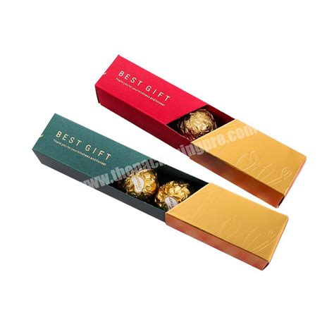 Luxury Chocolate Bar Box Manufacturer Wholesale Custom Kraft Paper Food