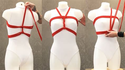 Shinju Chest Harness Shibari Bondage Ropework Restraint Tutorial Pulse And Cocktails Youtube