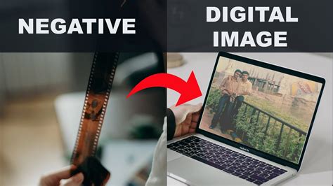 How To Convert Film Negative To Positive Digital Image Youtube