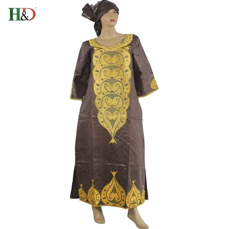 Handd Free Shipping 2017 African Dress African Bazin Riche For Women