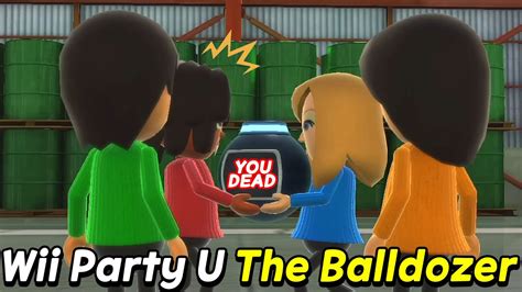 wii party u the balldozer gameplay luna vs patricia vs cheng han vs jialan alexgamingtv wii