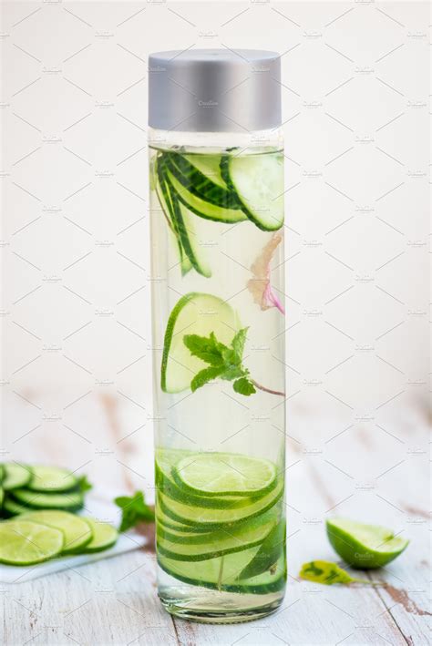 Detox Infused Water Featuring Detox Infused And Water Food Images