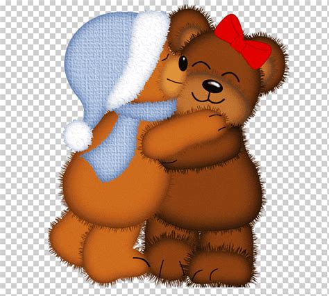 Cute Animated Bear Hug Draw Vip