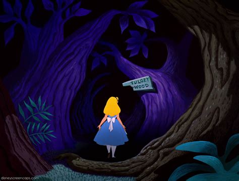 Tulgey Wood Alice In Wonderland Wiki Fandom