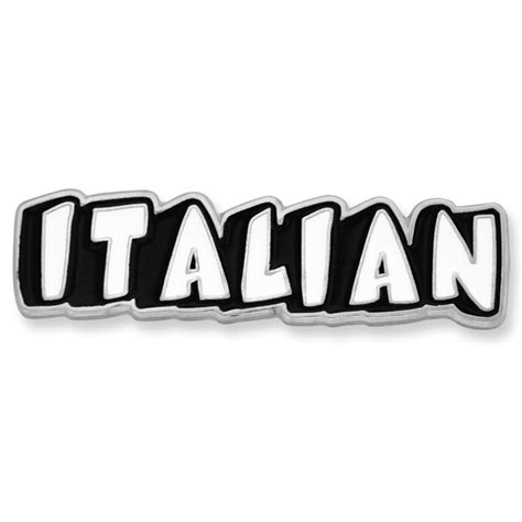 Italian Word Language Pin Pinmart