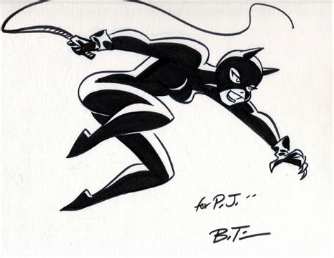 Batman The Animated Series Catwoman Catwoman Comic Bruce Timm