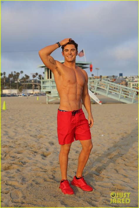Photo Zac Efron Has A Shirtless Wax Figure It Visited The Beach 02 Photo 3928825 Just Jared