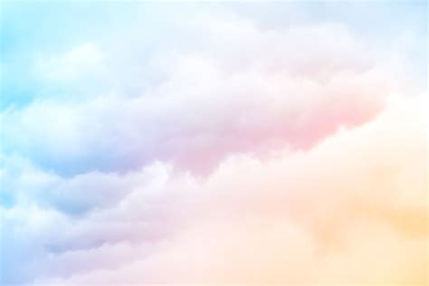 Pastel rainbow background, Pastel clouds, Backdrops backgrounds