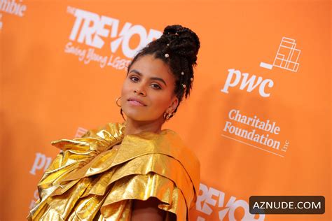 Zazie Beetz At The Trevor Project S Trevorlive La At The Beverly