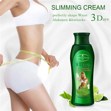 Aichun Beauty Green Tea Fat Burning Lose Weight 3 Days Stomach Slimming