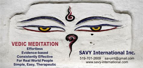 Learn Vedic Meditation Savy International Inc