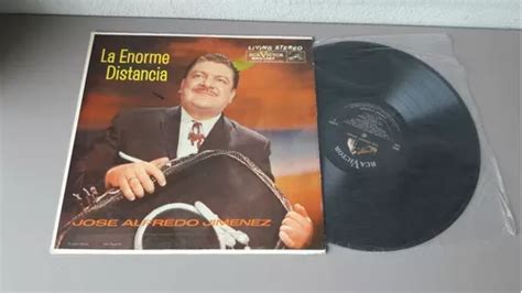 Disco Acetato Jose Alfredo Jimenez La Enorme Distancia Mercadolibre