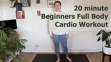Beginners Full Body Cardio Workout 20mins No Equipment Youtube
