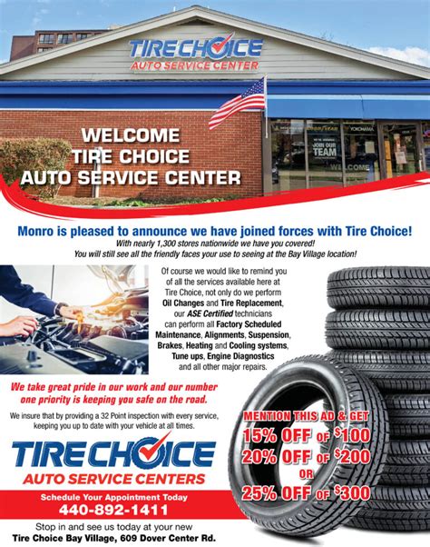 Welcome Tire Choice Auto Service Center The Villager Newspaper Online