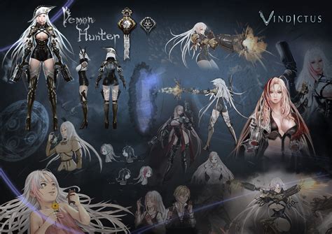 Vindictus Community Eiras Demon Hunter Outfit Concept Art Steam News