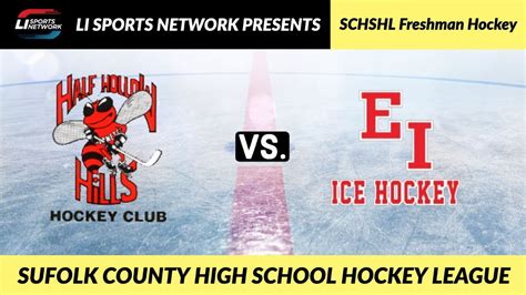 Schshl Freshman Hockey Half Hollow Hills Vs East Islip Black Youtube